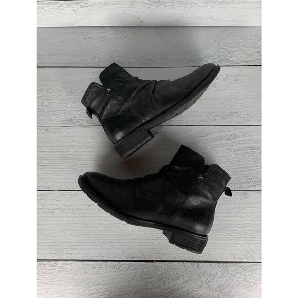 Sofft Women's Size 7.5 EUR 38.5 Black Leather Beckie Zipper Booties Shoes Boots - Picture 11 of 15